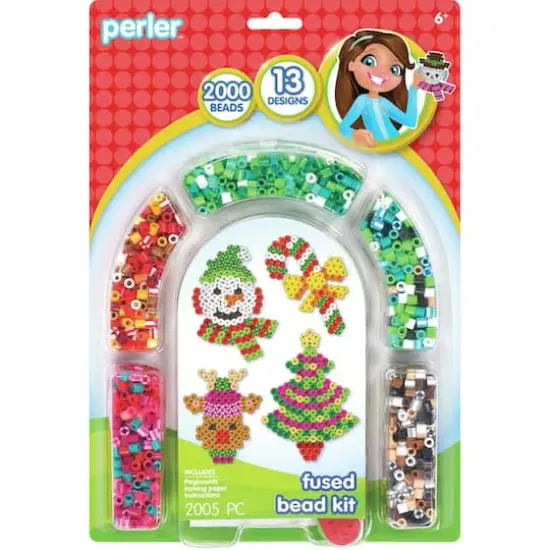 Perler&reg; Christmas Fused Bead Kit {1}