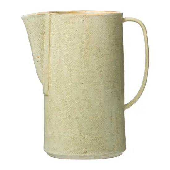 Hello Honey&reg; 8" Celadon Stoneware Pitcher {3}