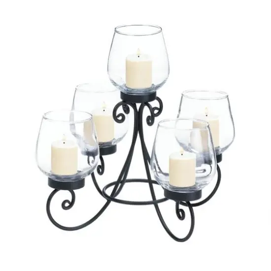 10.5'' Enlightened Candle Centerpiece {3}