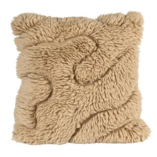 Hello Honey&reg; 20" x 20" Auckland Essence Natural Wool & Cotton Pillow {10}