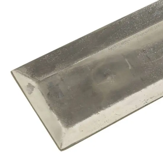 35'' Silver Aluminum Contemporary Tray {5}