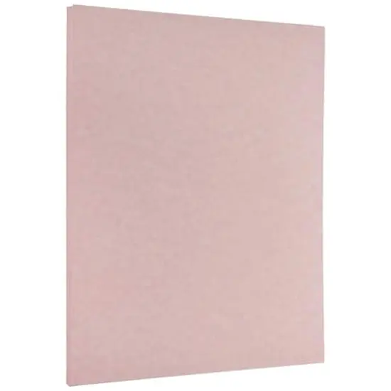 JAM Paper 8.5" x 11" Letter Paper & Envelopes #10 Business Stationery Set, 100ct. Pink Parchment {5}