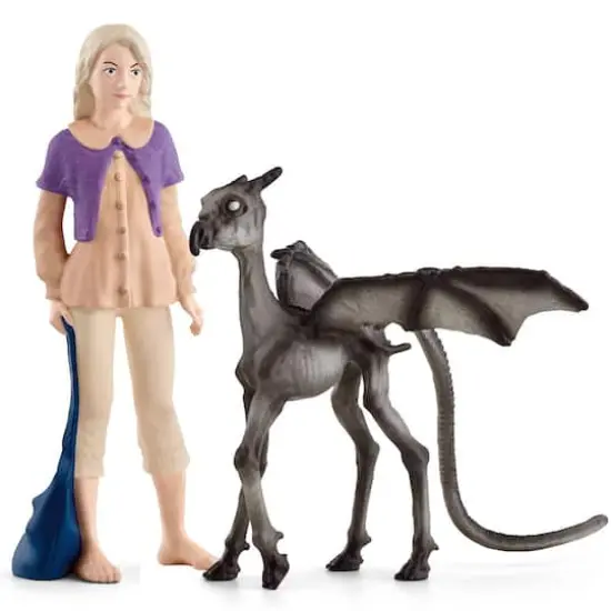 Schleich Wizarding World of Harry Potter&trade; Luna Lovegood&trade; & Baby Thestral {1}