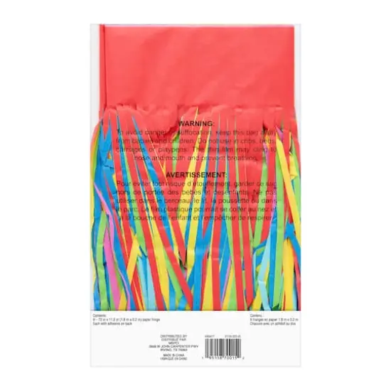 72" Bright Fringe Backdrop by Celebrate It&trade; {4}