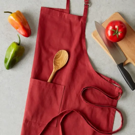 DII&reg; XL Chef Apron Barn Red {9}