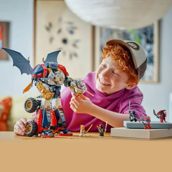 LEGO&reg; NINJAGO&reg; Zane&rsquo;s Ultra Combiner Mech Toy 4-in-1 Building Set 71834 {8}