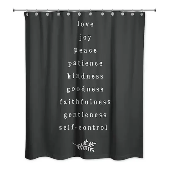 Fruits of the Spirit 71" x 74" Shower Curtain {1}