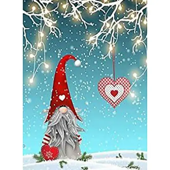 Sparkly Selections Christmas Elf Diamond Painting Kit, Square Diamonds {2}