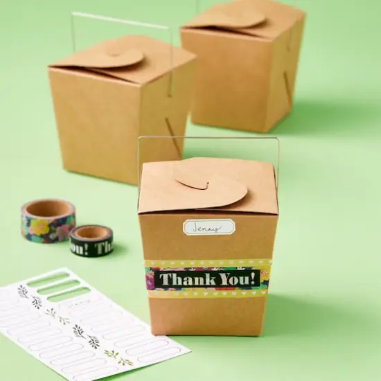 4" Kraft Take-Out Box Set by Celebrate It&trade; {3}