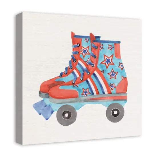 Superstar Rollerskate Canvas Wall Art {3}