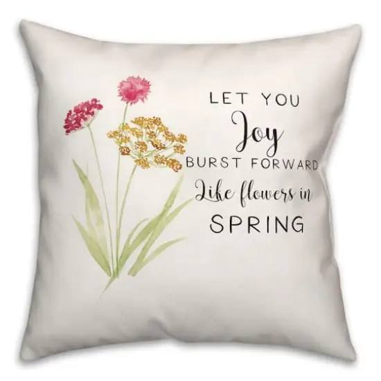 Joy Burst 18" x 18" Throw Pillow {3}