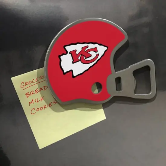 Football Season Opener Bottle Opener Kansas City Chiefs {5}