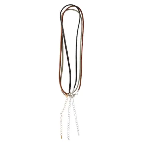 Leather Choker Necklaces by Bead Landing&trade;, 3ct. {1}