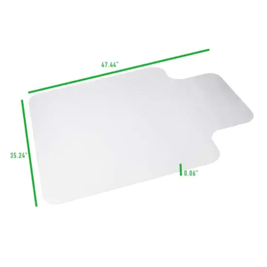 Mind Reader Clear Floor Protection Mat {4}
