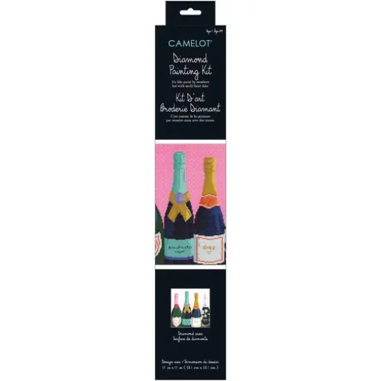 Camelot Dotz&reg; Prosecco Diamond Painting Kit {1}