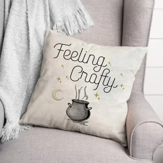 Feeling Crafty Throw Pillow {3}