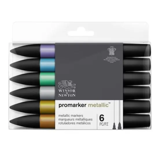 Winsor & Newton&trade; ProMarker Metallic&trade; Marker Set {3}
