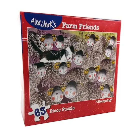 Alex Clark's Farm Friends - Sheepdog Puzzle: 63 Pcs {1}