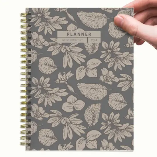 TF Publishing 2024 Vintage Botanical Medium Weekly Monthly Planner {9}