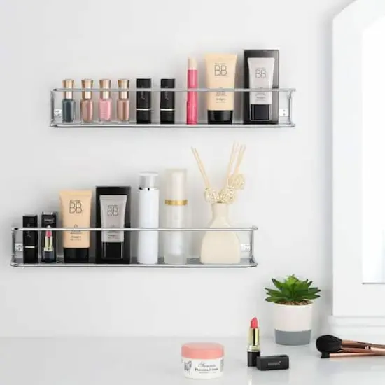 NEX&trade; Chrome Wall-Mounted Spice Racks, 2ct. {6}