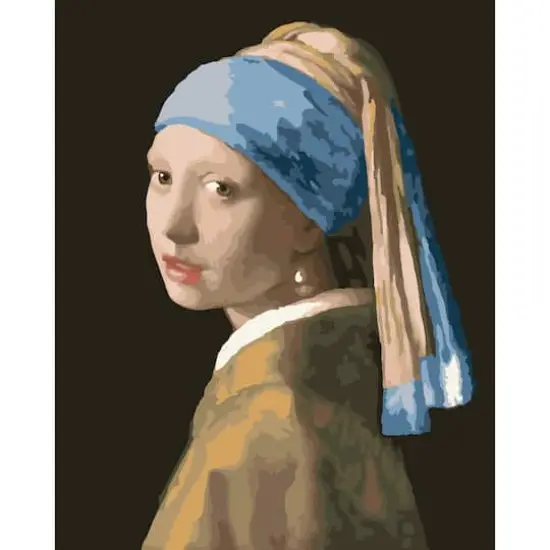 Girl with the Pearl Earring Paint-by-Number Kit by Artist's Loft&reg; {1}