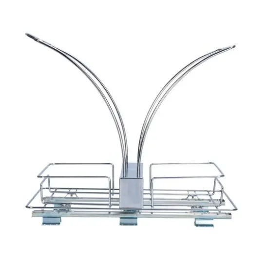 Household Essentials Glidez Double Pull Out Trash Can {6}