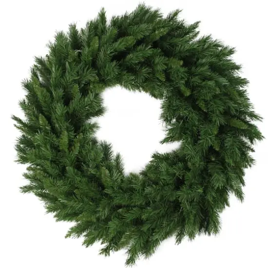 24" Lush Mixed Pine Artificial Christmas Wreath {1}