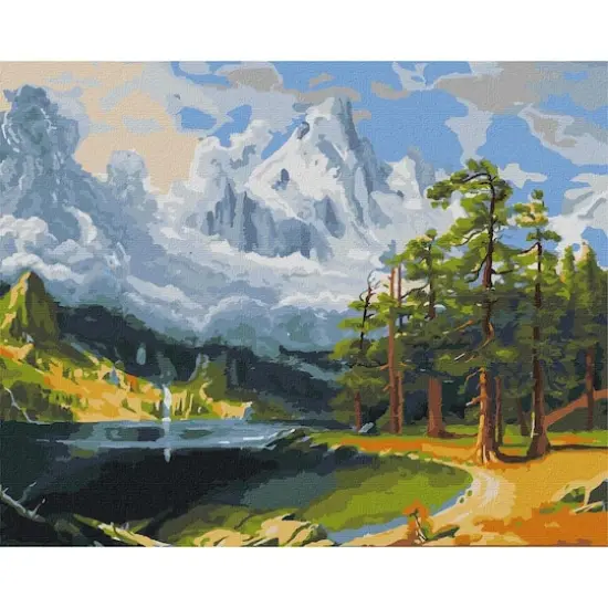 Ideyka Winter Breathing Painting by Numbers Kit {3}