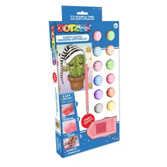Diamond Dotz® Dotzies® Sleepy Cactus Diamond Dotting Kit {3}
