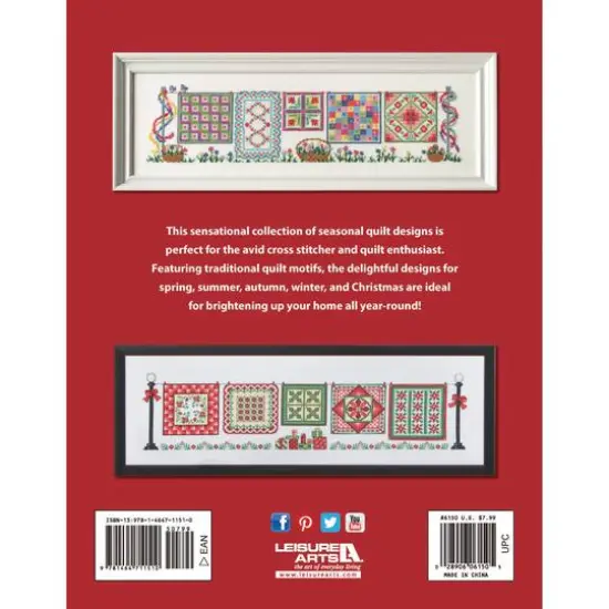 Leisure Arts&reg; Five Seasons of Quilts Book {3}