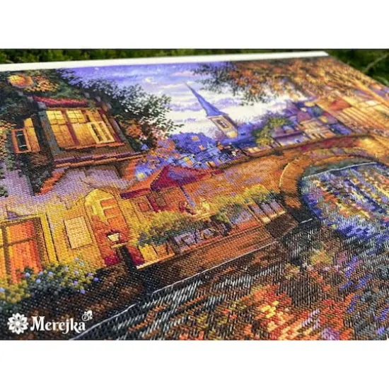 Merejka Twilight Reflection Counted Cross Stitch Kit {5}