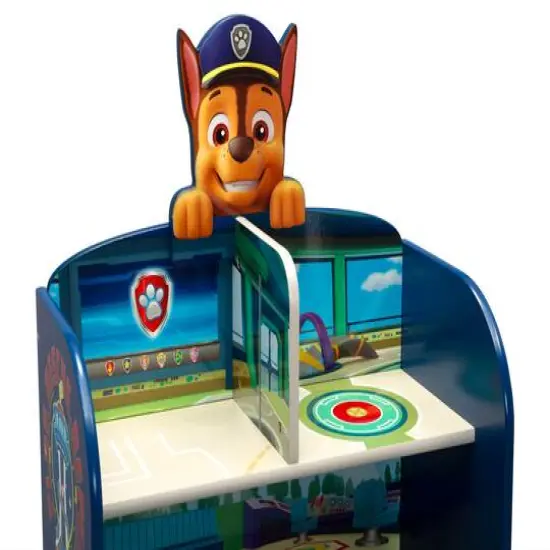 Nickelodeon PAW Patrol Wooden Playhouse 4-Shelf Bookcase {4}