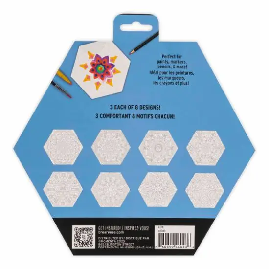 VIVID by Brea Reese&reg; Mandala Mixed Media Coloring Pad {7}