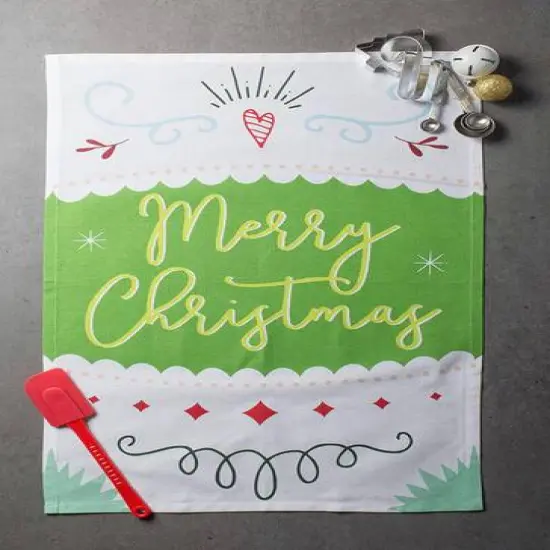 DII&reg; Winter Wishes Holiday Dishtowel Set {7}