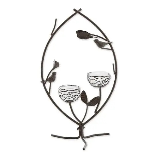 14" Harmony Birdies Tealight Holder {1}