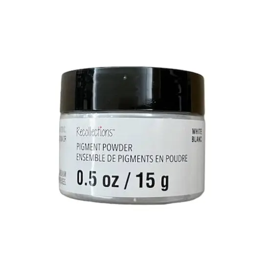 Pigment Powder by Recollections&trade;, 0.5oz. White {5}