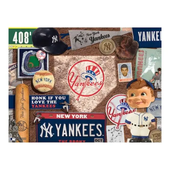 MLB Baseball Retro Series 500 Piece Puzzle New York Yankees {5}
