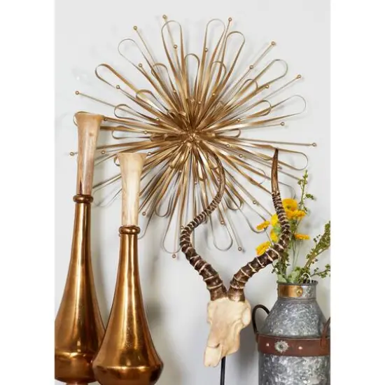 Gold Abstract Round Metal Accent Set, 3ct. {6}