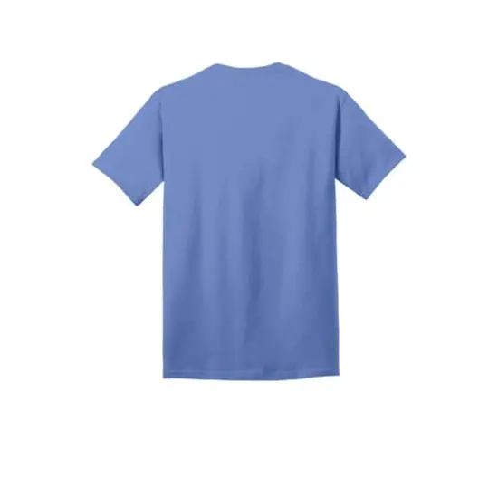 Port & Company® Brights Core Cotton T-Shirt Carolina Blue {5}