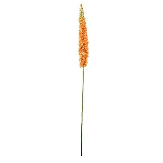 Orange Artificial Foxtail Stem {1}