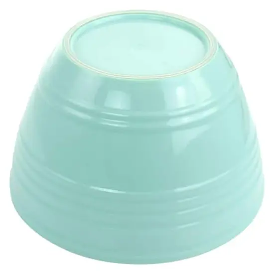 Martha Stewart Turquoise Plastic Bowl Set with Lids {5}