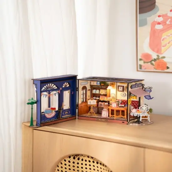 Rolife&reg; Leisure Time Tea Room DIY Miniature House Kit {5}
