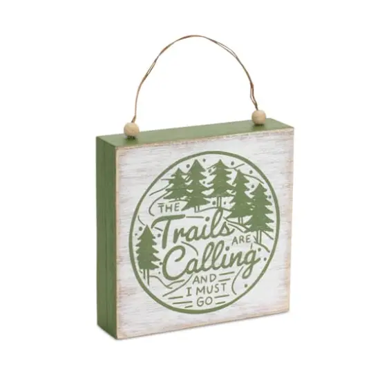 6" Cabin and Trails Signs Set {4}