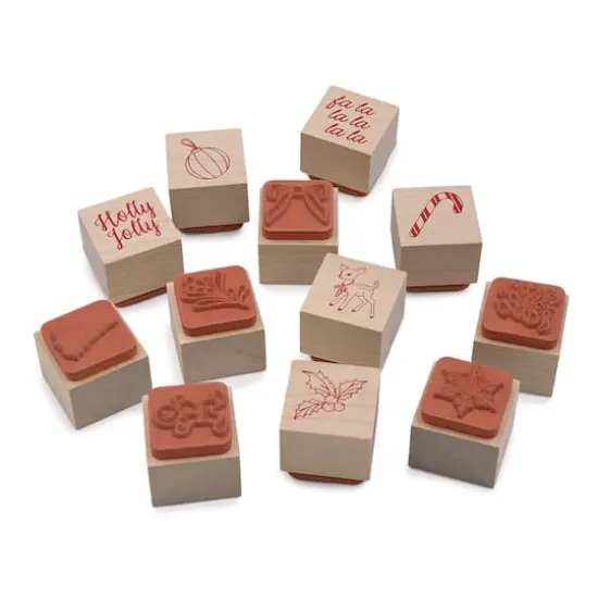 Christmas Wood Stamp Set by Recollections™ {3}