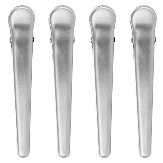 Martha Stewart Silver Stainless Steel Bag Clip Set, 4ct. {5}