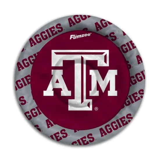 NCAA Flimzee Bean-Bag Flying Disc Texas A&M Aggies {1}