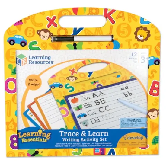 Learning Resources Trace 'n Learn Writing Activity Set {1}