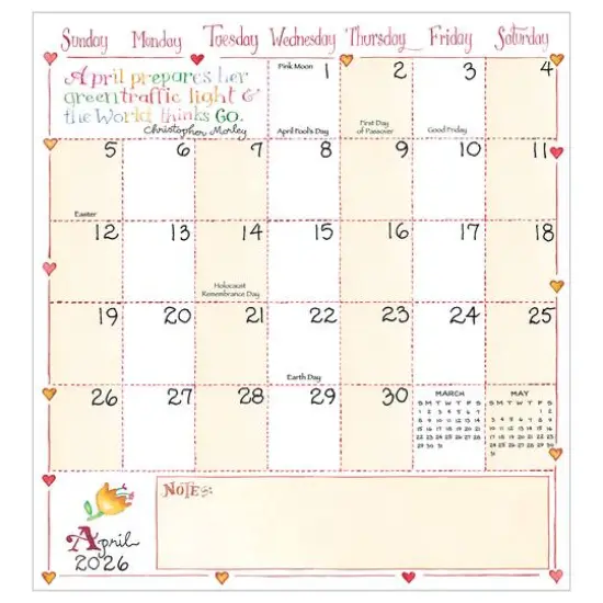 2026-2027 Susan Branch Small Monthly Pocket Planner {6}