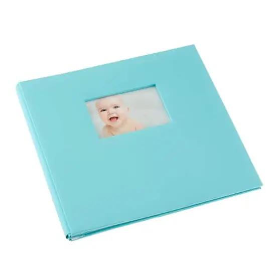 12" x 12" Cloth Scrapbook Album by Recollections&reg; Robin Egg Blue {1}
