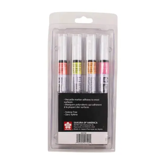 Sakura&reg; Pentouch&trade; Fluorescent Paint Marker Set, Fine {3}